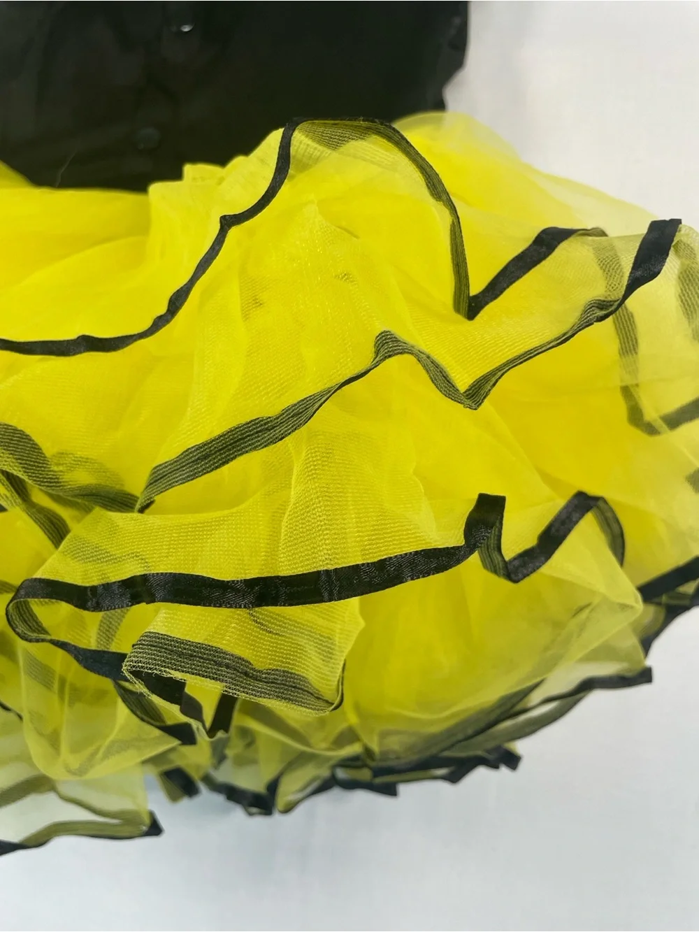 Kali Yellow and Black Bumblebee Tutu 7/8 Blind Melon dance Halloween costume